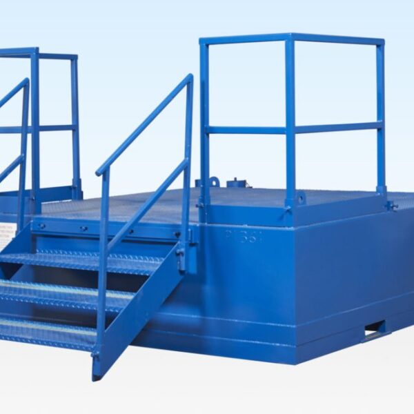 Double Mains Toilet Waste Tank